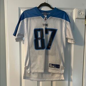 Tennessee Titans Calico  #87 youth jersey size large 14-16